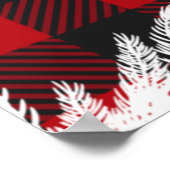 ベビー水牛プレイド外は寒い ポスター (角)