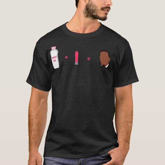 ベビー油おもしろいドディミーム Tシャツ (正面)