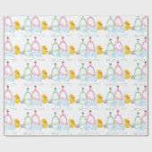 ベビー浴時間 ラッピングペーパー (フラット)