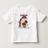 ベビー海賊最初の誕生日Tシャツとプレゼント トドラーTシャツ (正面)