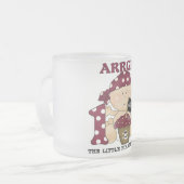 ベビー海賊最初の誕生日Tシャツとプレゼント フロストグラスマグカップ (正面左)