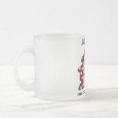 ベビー海賊最初の誕生日Tシャツとプレゼント フロストグラスマグカップ (左)