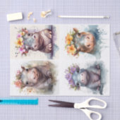 ベビー海馬 薄葉紙 (クラフト)