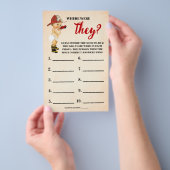 ベビー消防士がシャワーゲームカードを持っていた場所 チラシ (ハンドル)