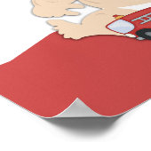 ベビー消防士ベビーシャワー/誕生日バナー ポスター (角)