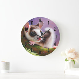 ベビー滑空機 ラージ壁時計