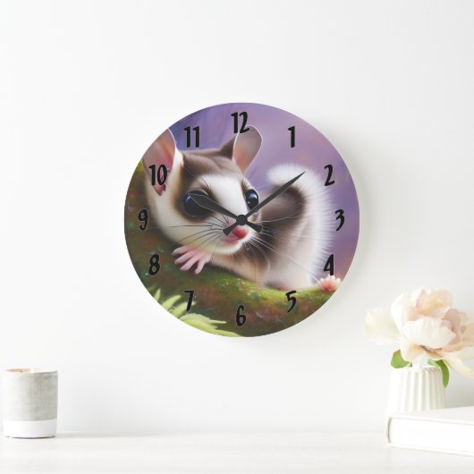 ベビー滑空機 ラージ壁時計 (ホーム)