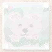 ベビー熊 ガラスコースター (裏面)