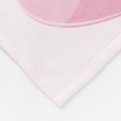 ベビー牛かわいこちゃんシャワパーソナライズされたー フリースブランケット (角)