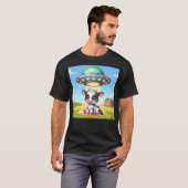 ベビー牛が誘拐された Tシャツ (正面フル)