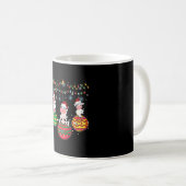 ベビー牛のクリスマス コーヒーマグカップ (正面右)