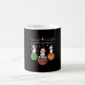 ベビー牛のクリスマス コーヒーマグカップ (中央)