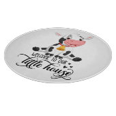 ベビー牛の歓迎 カッティングボード (角)