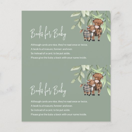 ベビー牛の緑のための予算ブック2 in 1 (正面)