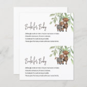 ベビー牛の緑のセンターカットの予算の本 (正面/裏面)