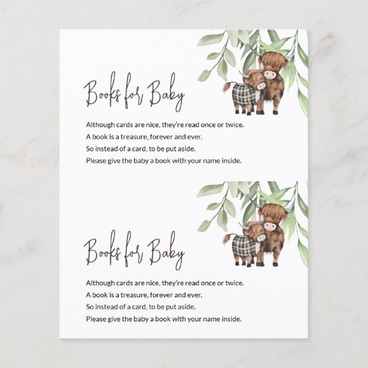 ベビー牛の緑のセンターカットの予算の本 (正面)