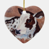 ベビー牛オーナメント セラミックオーナメント (裏面)