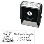 ベビー牛ストーリーブックエックスライブラススタンプ セルフインキングスタンプ (インサイチュ)