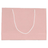 ベビー牛フローラカーフウェルカムベビーカスタム ラージペーパーバッグ (裏面)