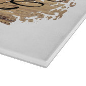 ベビー牛素朴茶 カッティングボード (角)