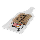 ベビー牛素朴褐色切削板 カッティングボード (角)