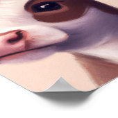 ベビー牛(花冠つき) ポスター (角)