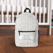 ベビー物おむつピンパターン印刷バックパック プリントバックパック