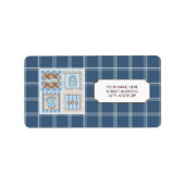 ベビー物住所 シール (正面)