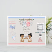 ベビー物干しジェンダーリビールチップバッグ (スタンド正面)