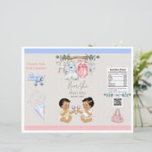 ベビー物干しジェンダーリビールチップバッグ (スタンド正面)