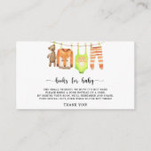 ベビー物干し本ベビーチケット エンクロージャーカード (正面)