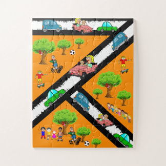 ベビー特大パズルパークカーズドッグズツリー ジグソーパズル