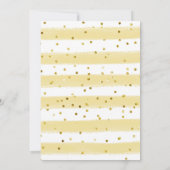 ベビー猫と花2歳の誕生日 招待状 (裏面)