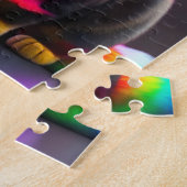 ベビー猫ネオンと猫 ジグソーパズル (側面)