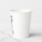 ベビー猫プレイドファースト誕生日個人設定  紙コップ (左)