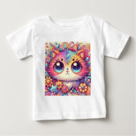 ベビー猫3 ベビーTシャツ