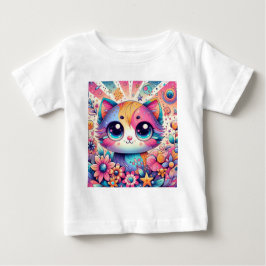 ベビー猫5 ベビーTシャツ