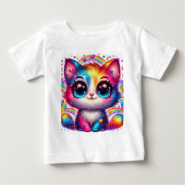 ベビー猫 ベビーTシャツ