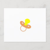 ベビー猫 |ママとパパのベビーシャワーのアドバイス チラシ (裏面)