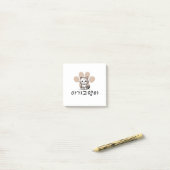 ベビー猫、韓国語の表現、かわいい ポストイット (デスク上)