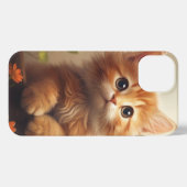 ベビー猫 iPhoneケース (裏面横)