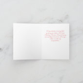 ベビー献身 カード (内部)