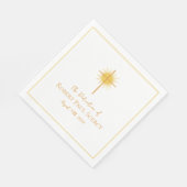 ベビー献身/《キリスト教》洗礼式や命名式紙ナプキン スタンダードランチョンナプキン (角)