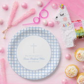ベビー献身・洗礼お祝いプレート ペーパープレート (パーティー)