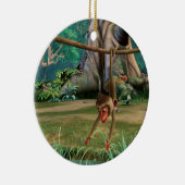 ベビー猿 セラミックオーナメント (右)