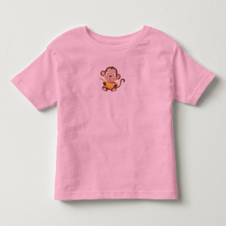 ベビー猿 トドラーTシャツ