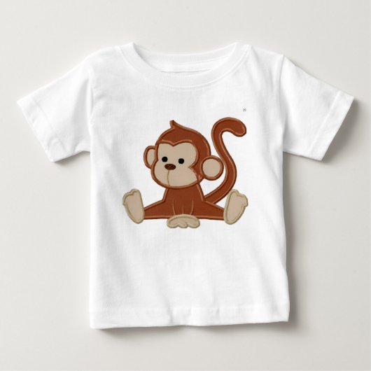 ベビー猿 ベビーTシャツ (正面)