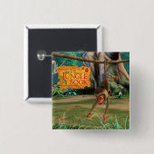 ベビー猿 缶バッジ (正面&裏面)