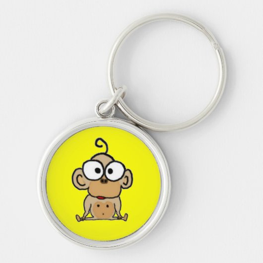 ベビー猿Keychain キーホルダー (正面)