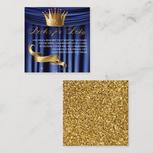 ベビー王室のの王書 エンクロージャーカード (正面/裏面)